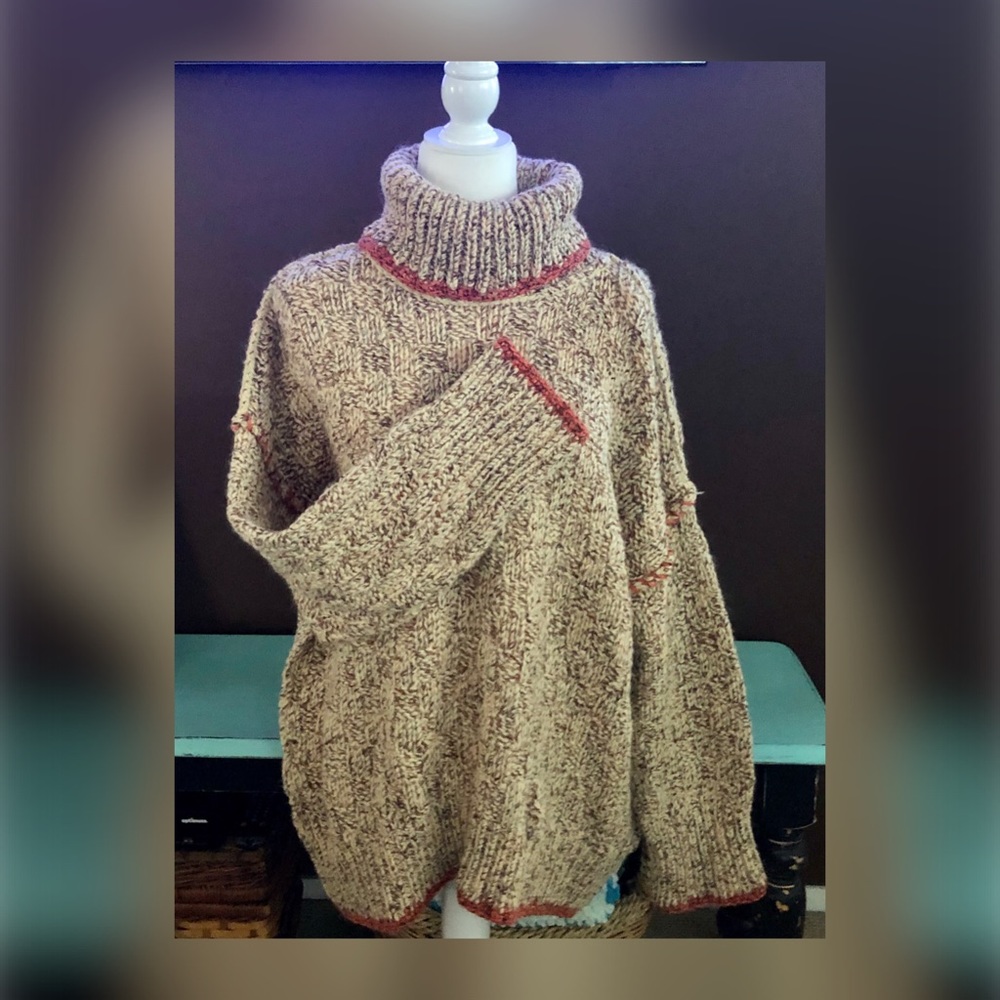 Turtleneck Sweater Dress